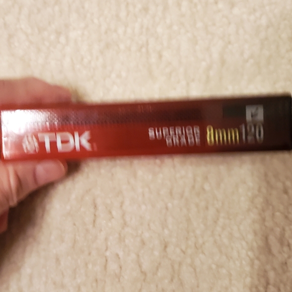 TDK 8mm 120 MP Premium Camcorder Tape MP in Factory Sealed Packaging NWT - Picture 5 of 9